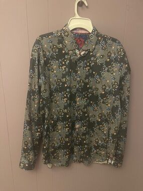 Au Noir Men's Multicolor Casual Button Down Shirt very stylish